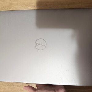 Dell Laptop in Silver with Dell Logo